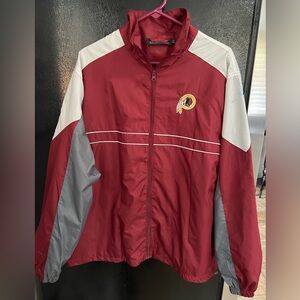 Washington redskins windbreaker jacket